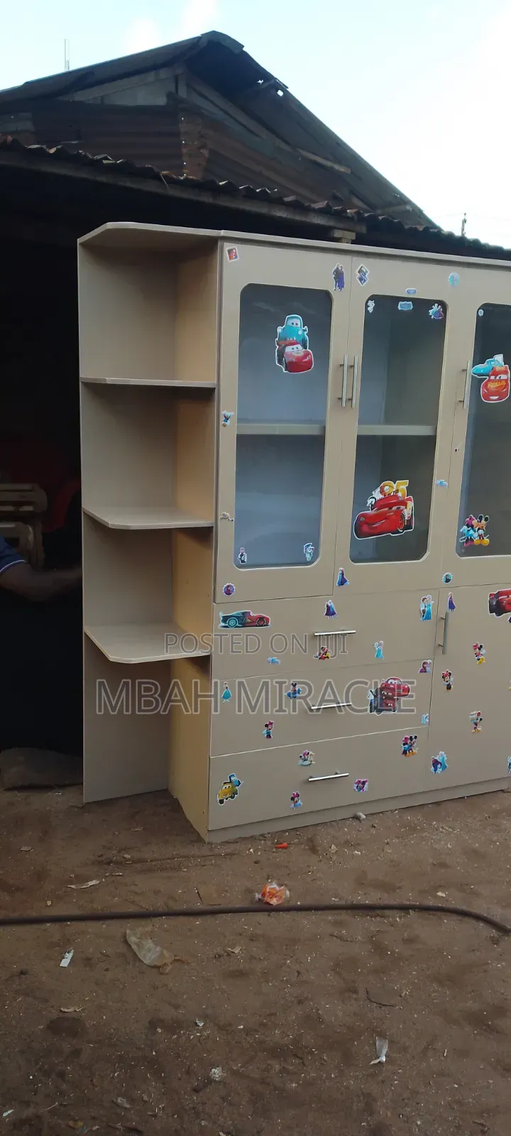 Three Door Wardrobe Available for Pickup