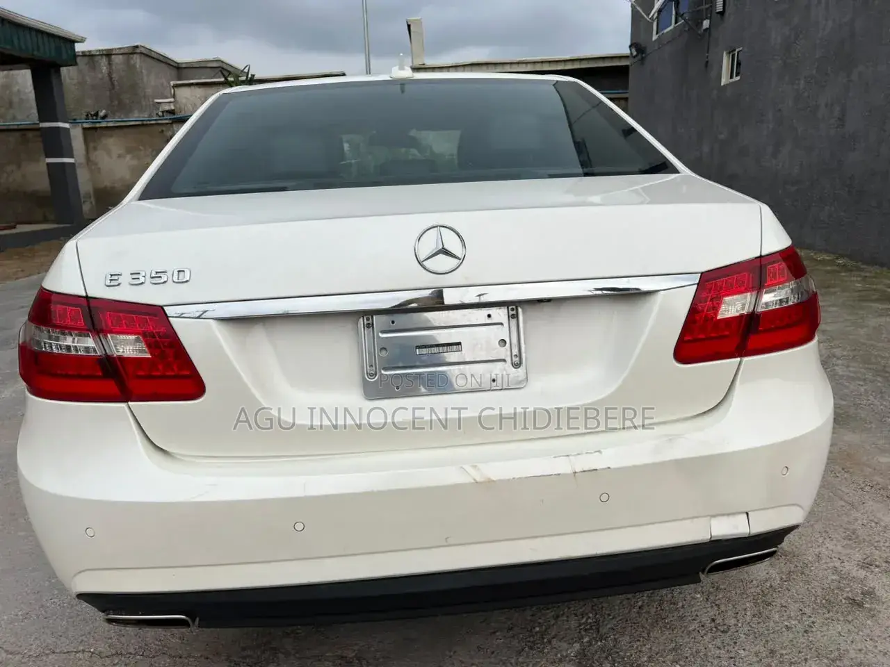 Mercedes-Benz E350 2013 White