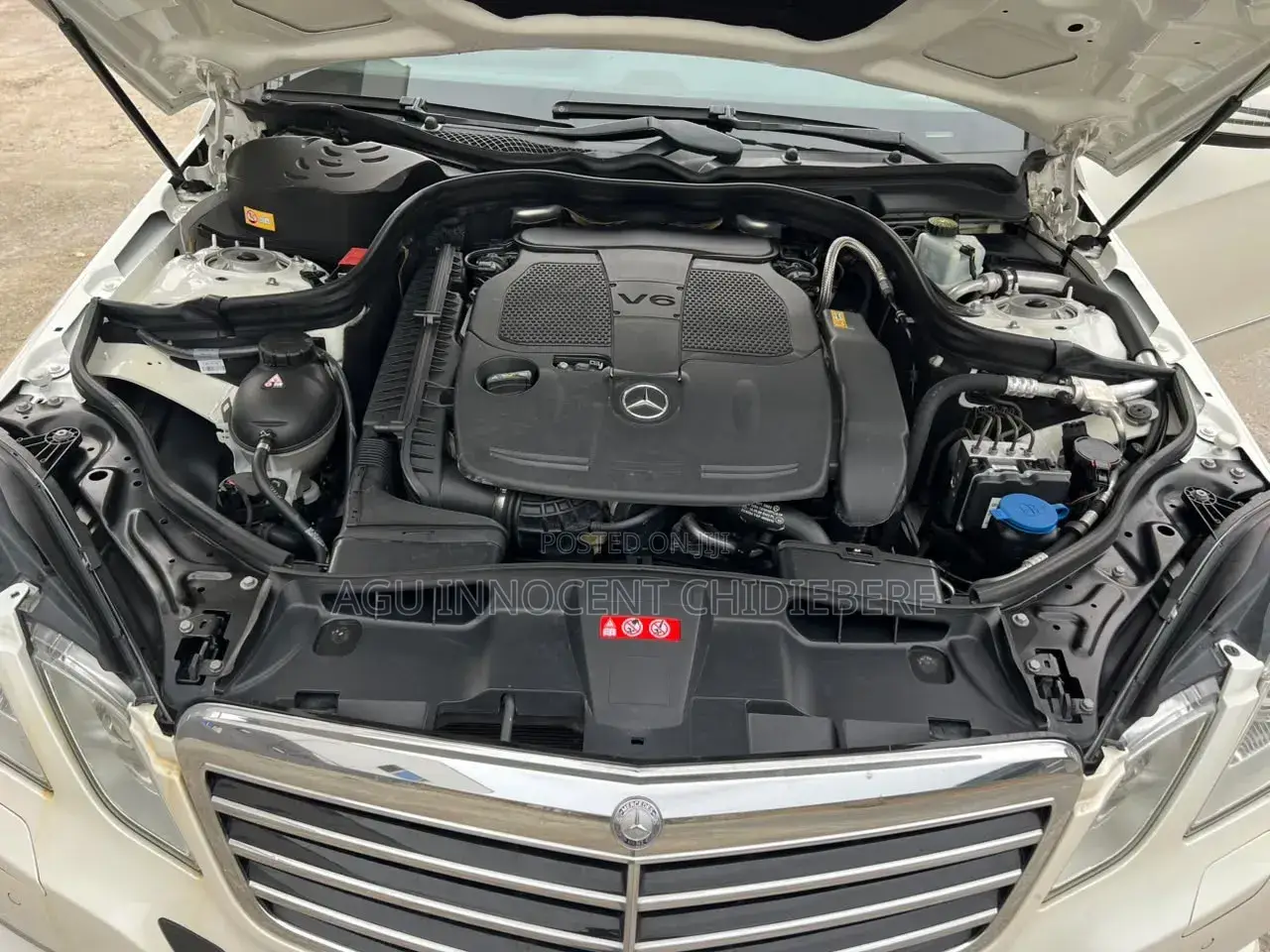 Mercedes-Benz E350 2013 White