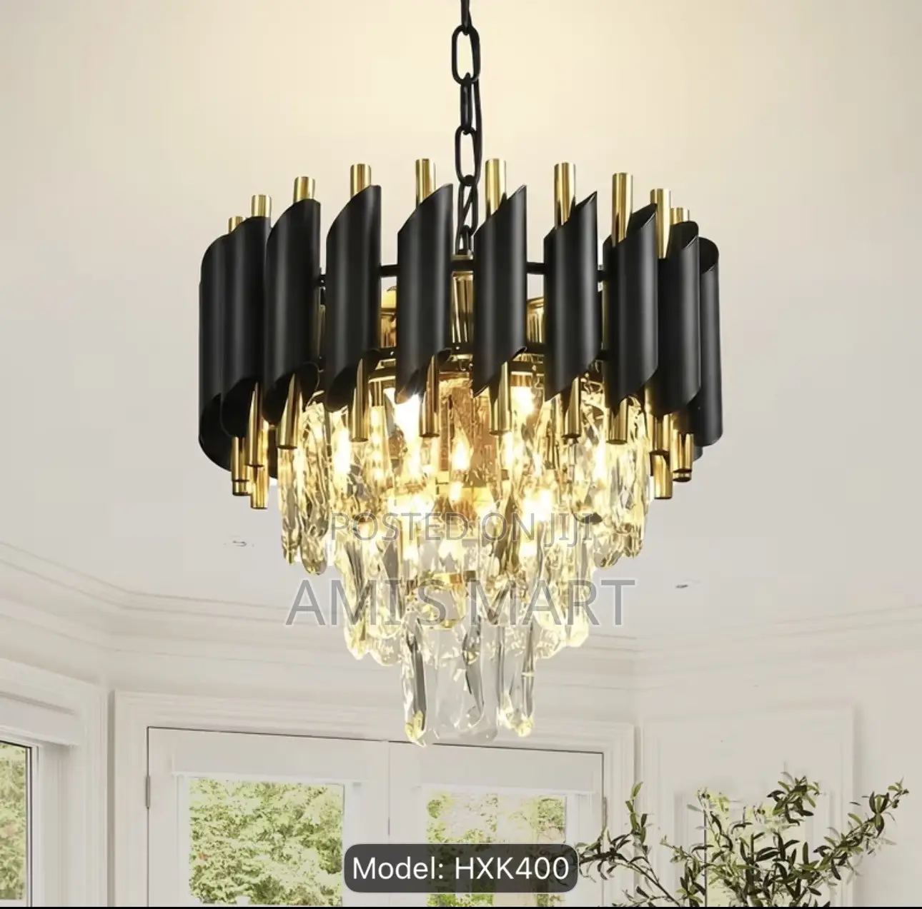 Luxury Modern Layered Crystal Chandelier,(Excluding Light Bulbs).
