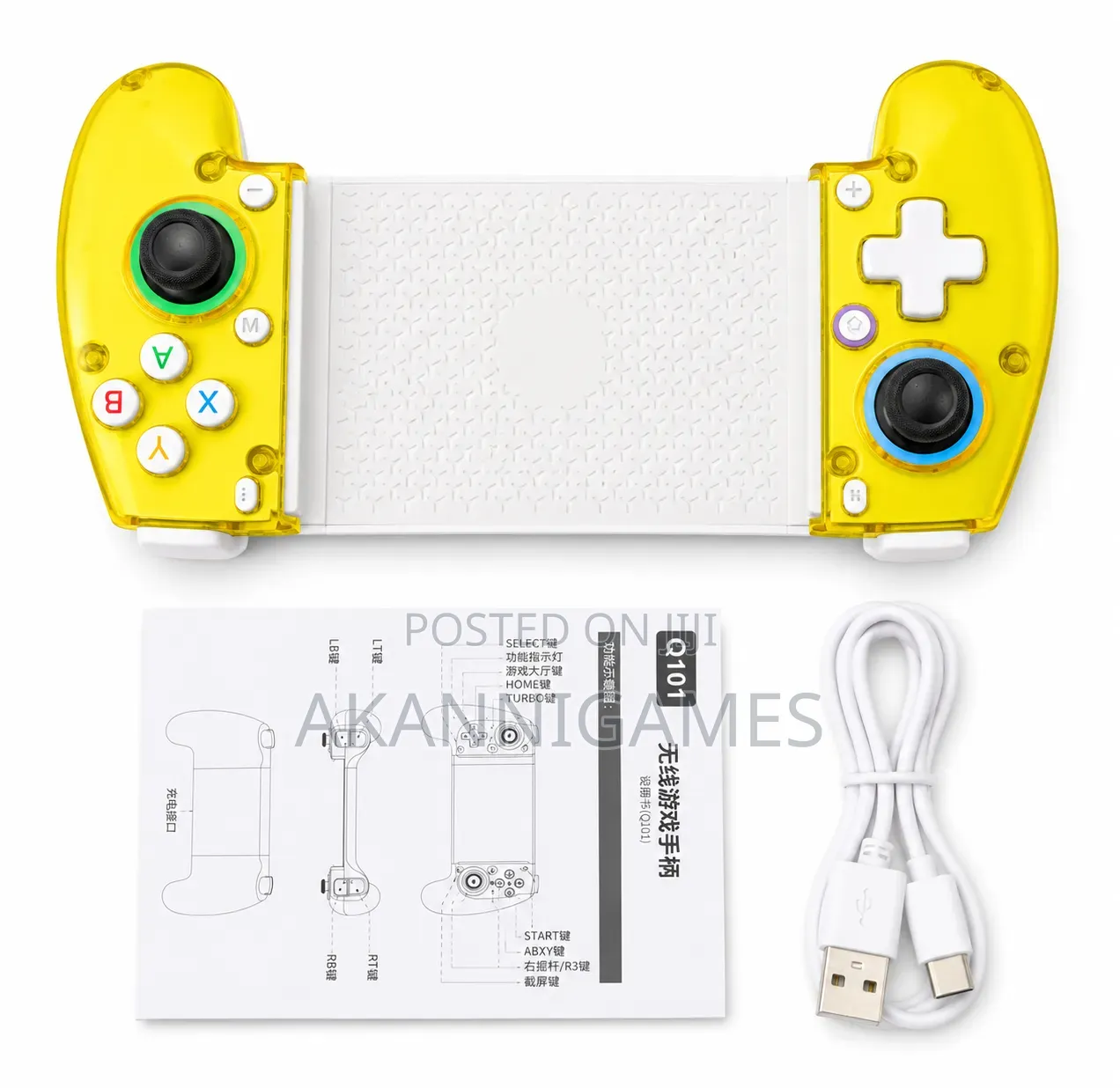 Wireless Game Controller Bluetooth/2.4g Android iPhone Switch PS3 PS4