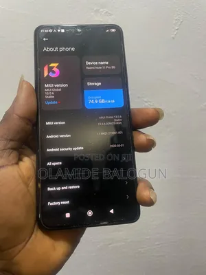 Xiaomi Redmi Note 11 Pro 5G 128 GB Blue