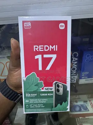New Xiaomi Redmi 17 128 GB Black