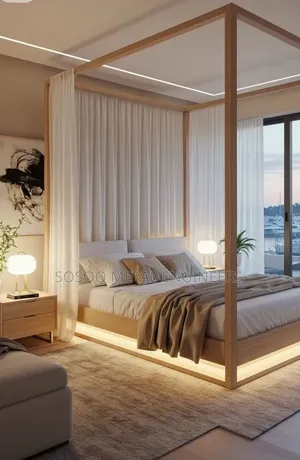 Metal Luxury Bed Frame.