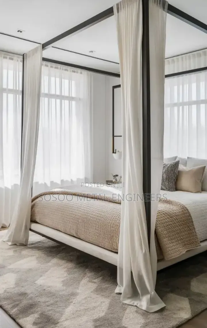 Metal Luxury Bed Frame.