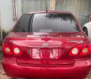 Toyota Corolla 2007 Red