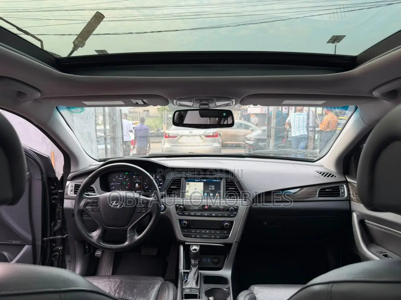 Hyundai Sonata 2015 Black