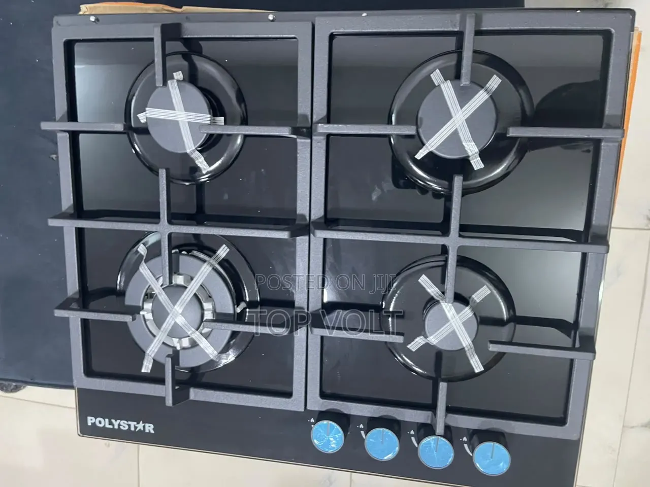 Polystar 4 Burner Gas Hob Cooke