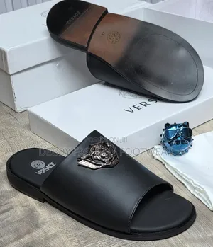 Step Out in Luxury With Classic Versace Slippers