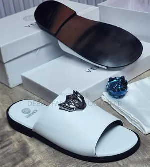Step Out in Luxury With Classic Versace Slippers