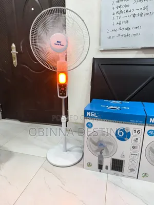Solar Rechargeable Fan
