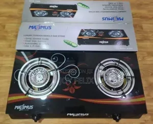 Maximus Glass Gas Cooker