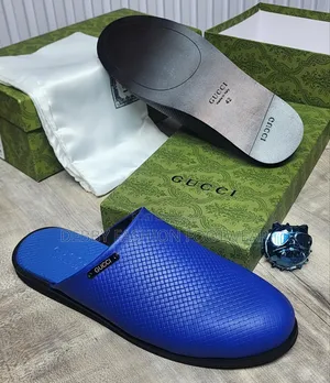 Enhance Your Look With Stylish Gucci Half Shoes, Now in Sizes 40–46.