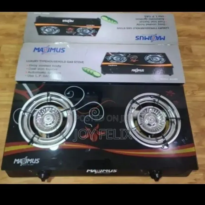 Maximus Glass Gas Cooker
