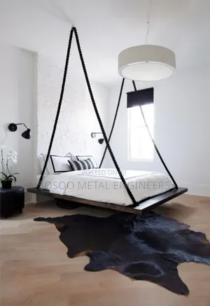 Suspendable/Celling Bed Frame Metal Iron
