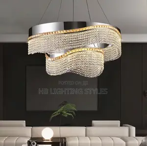 80cm Nordic Crystal Pendent Lamp