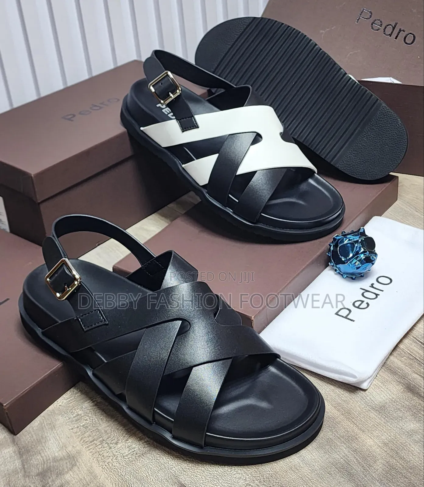 Make a Bold Statement With Classic Pedro Sandals
