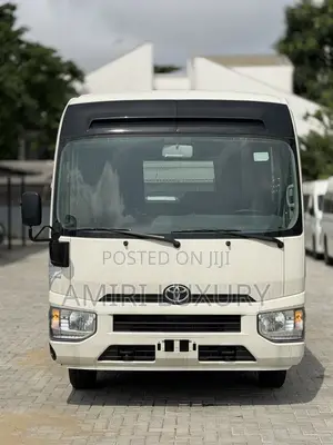New Toyota Coaster 2025 White
