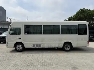 New Toyota Coaster 2025 White