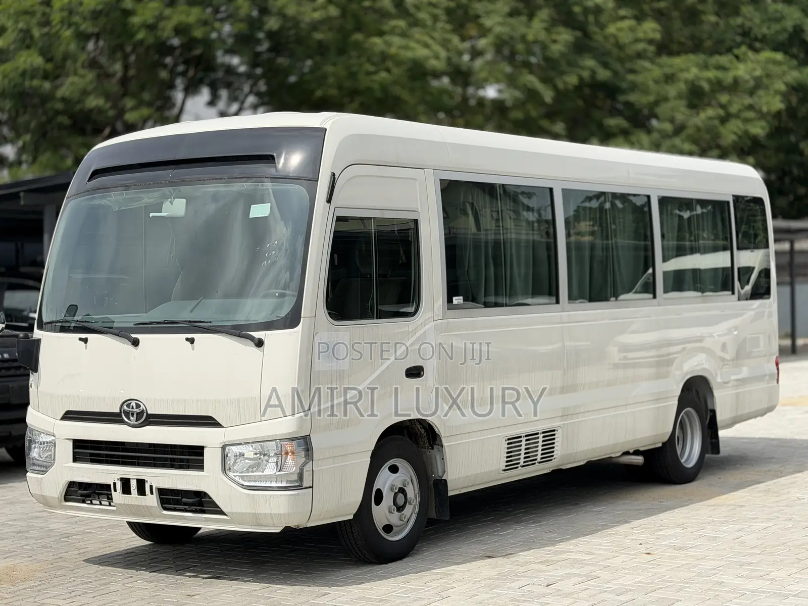 New Toyota Coaster 2025 White