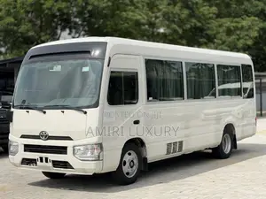 New Toyota Coaster 2025 White