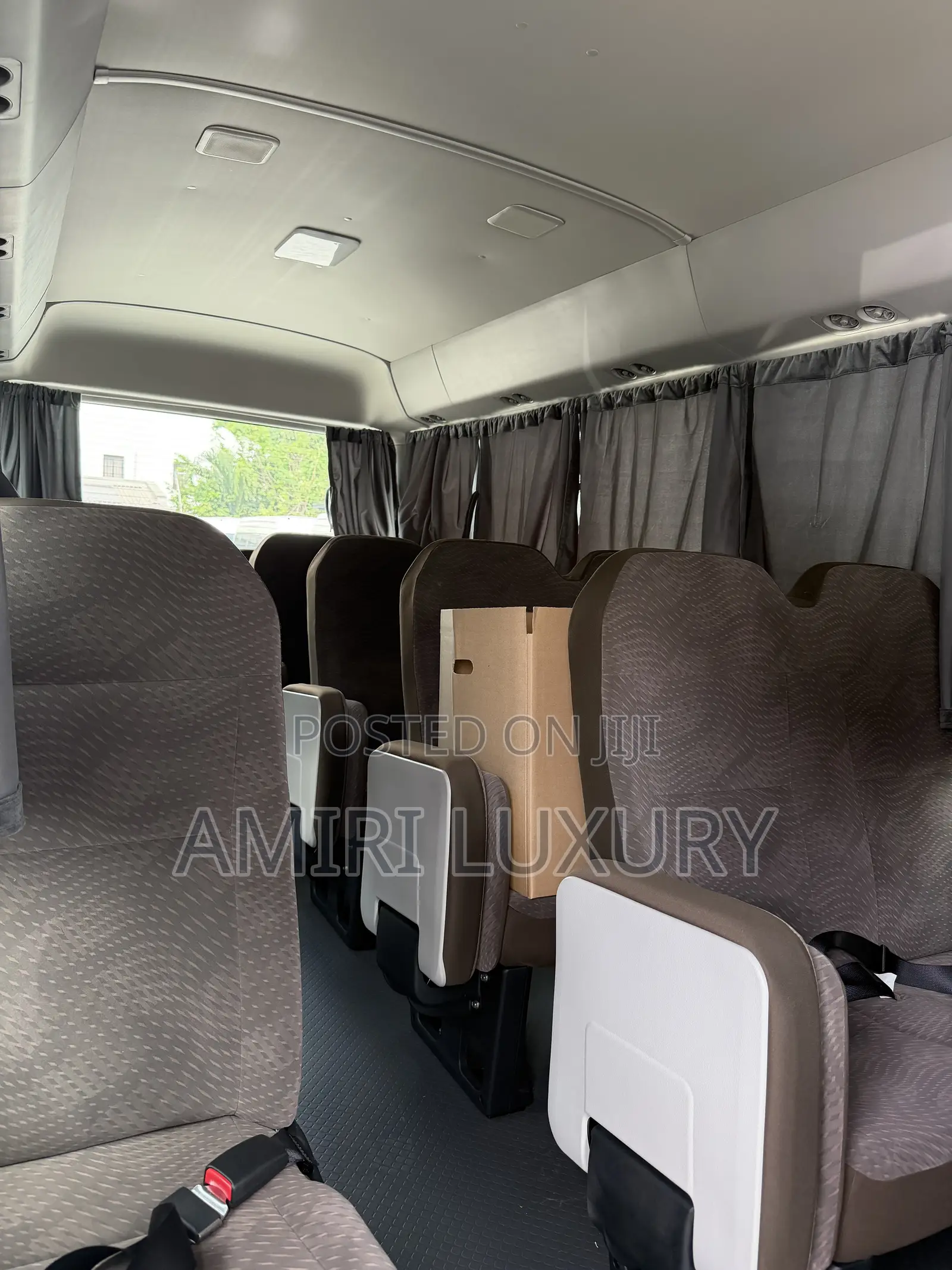 New Toyota Coaster 2025 White