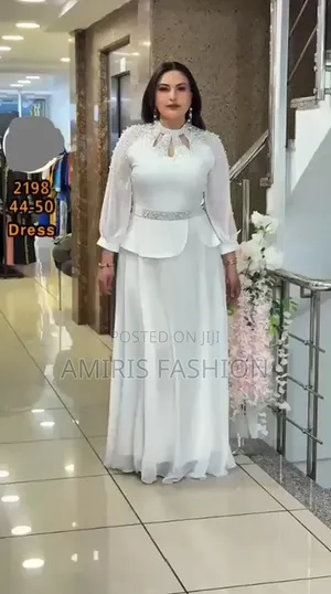 Beautiful Turkey White Gown