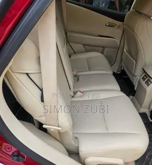 Lexus RX 2011 Red