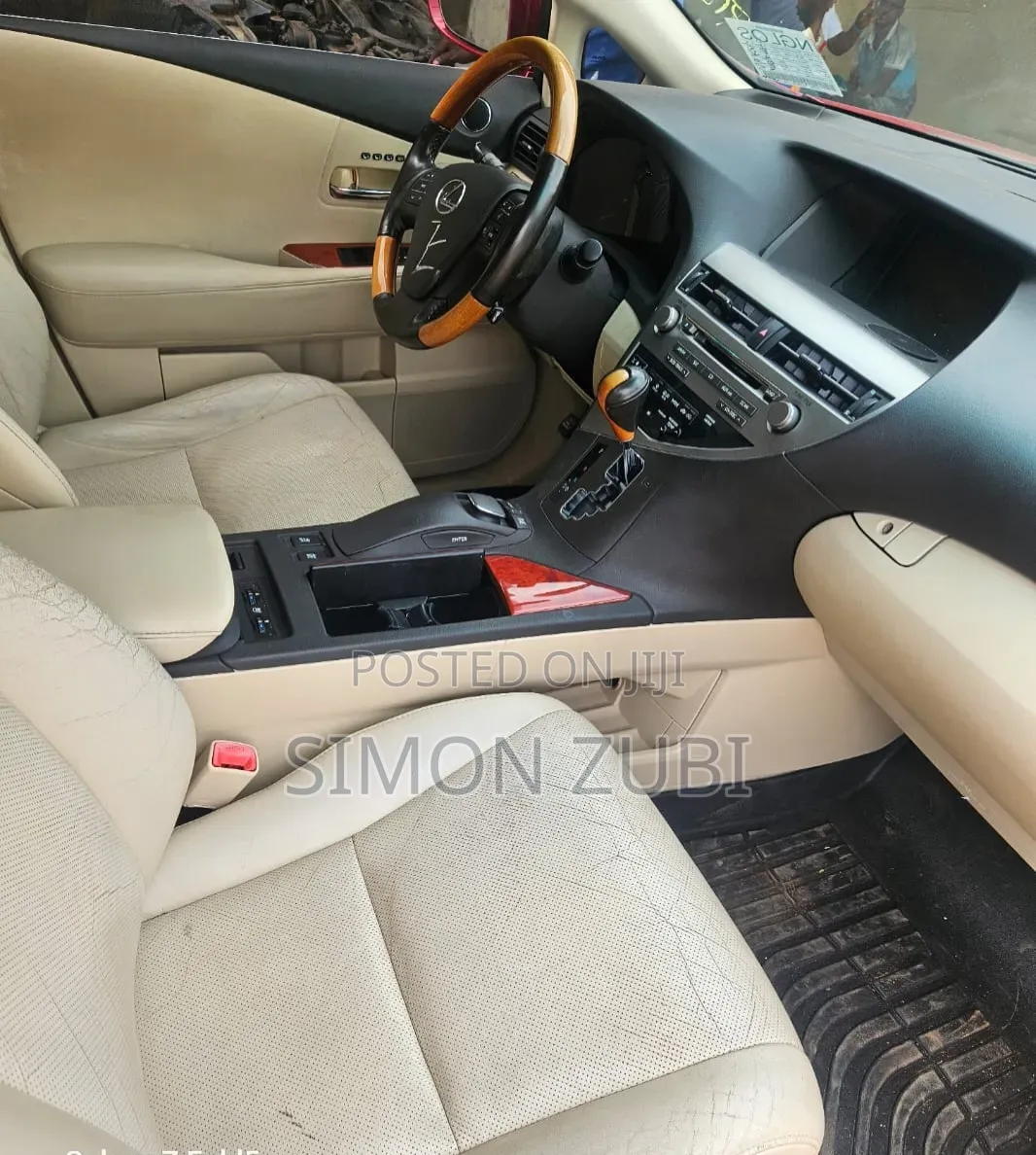 Lexus RX 2011 Red