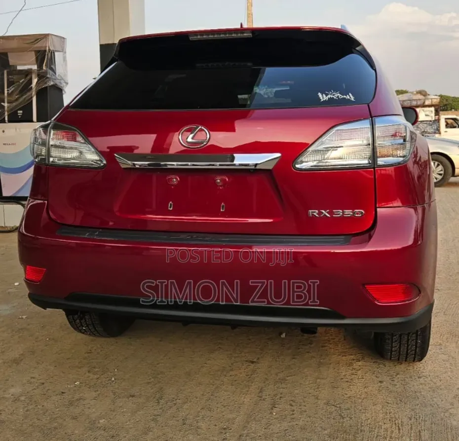 Lexus RX 2011 Red