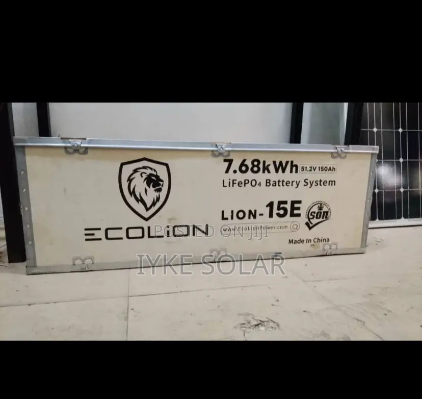 7.68kwh 48v Ecolion Lithium Ion Battery