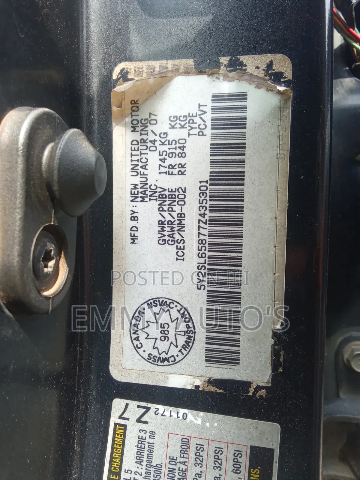 Toyota Matrix 2004 Black