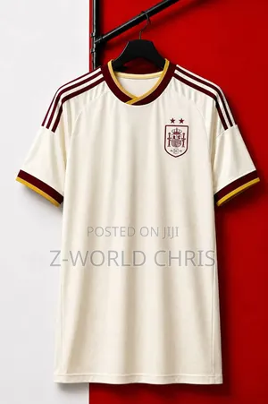 Original Quality Spain 26 World Champion Away Jersey