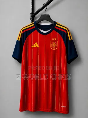 Original Quality Spain 26 World Champion Home Jersey