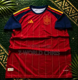 Original Quality Spain 26 World Champion Home Jersey
