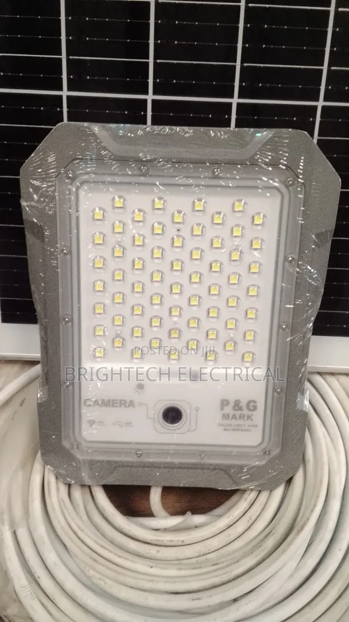 3 in One Solar Flood Light With Camera