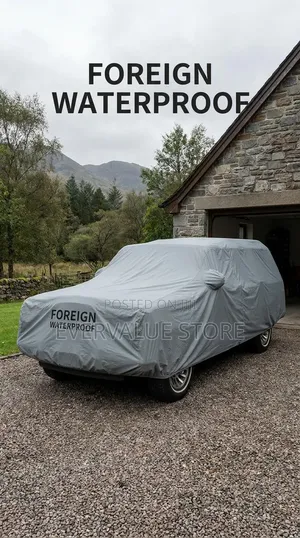 100% Foreign Waterproof Double Layer Outdoor Car Cover
