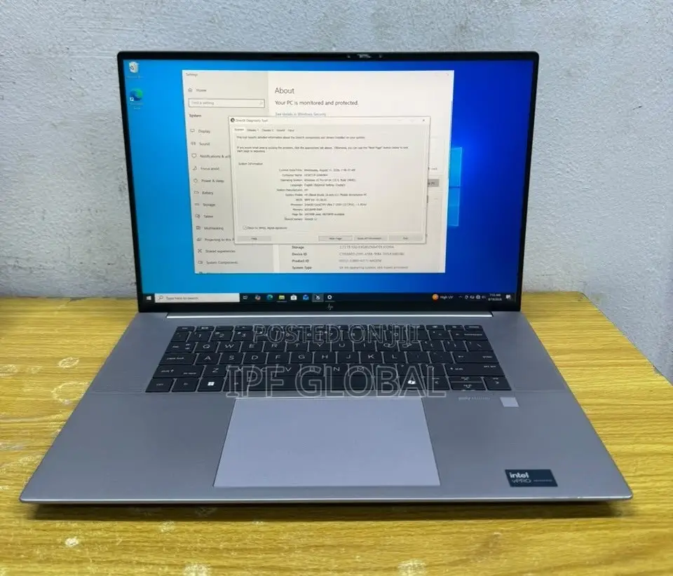Laptop HP ZBook Studio 64GB Intel Core Ultra 7 SSD 4T