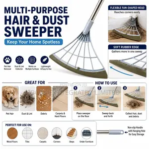 Multi-Purpose Hair,Dust and Water Sweeper