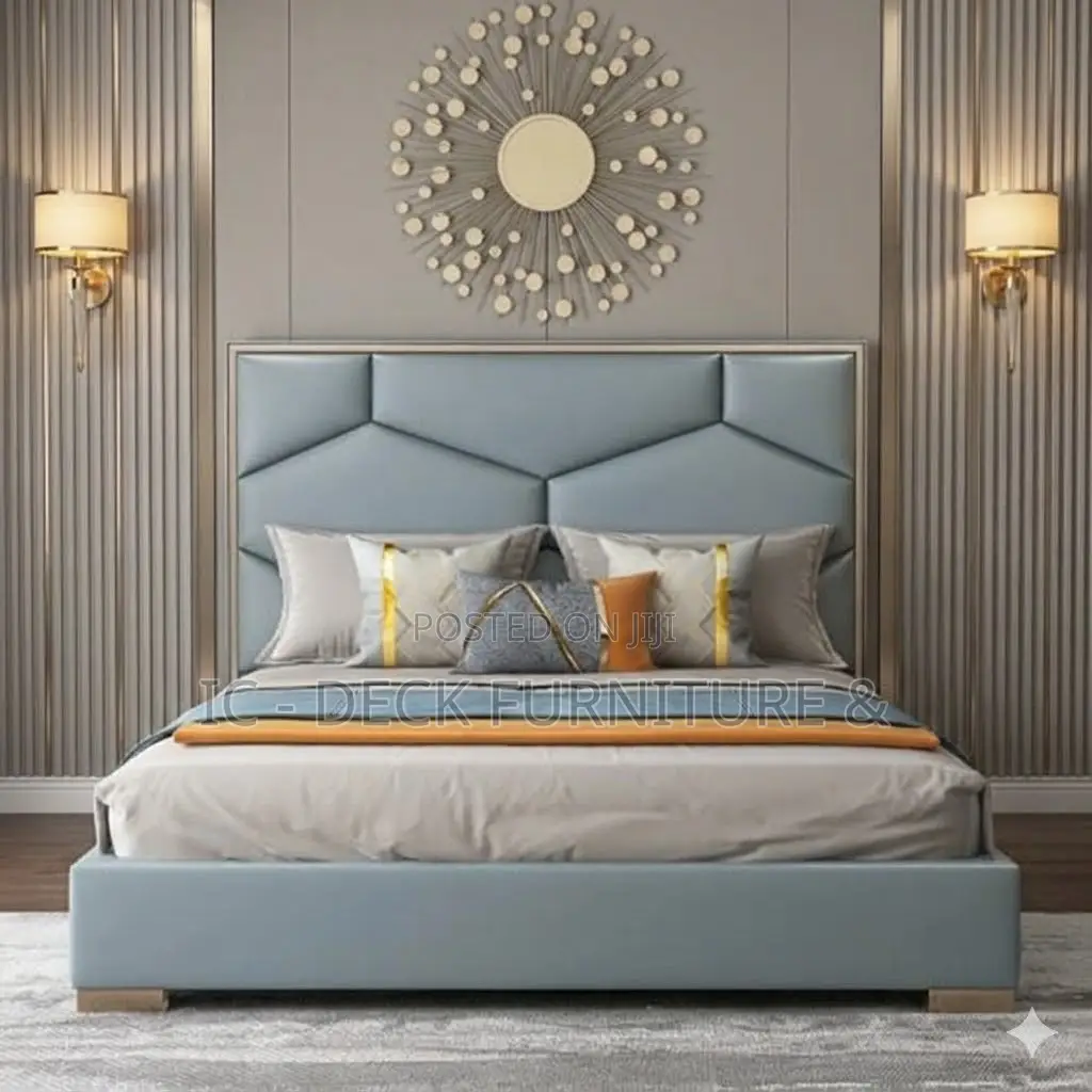 BDF49 Macanson 6ft X 6ft Upholstered Bed Frame