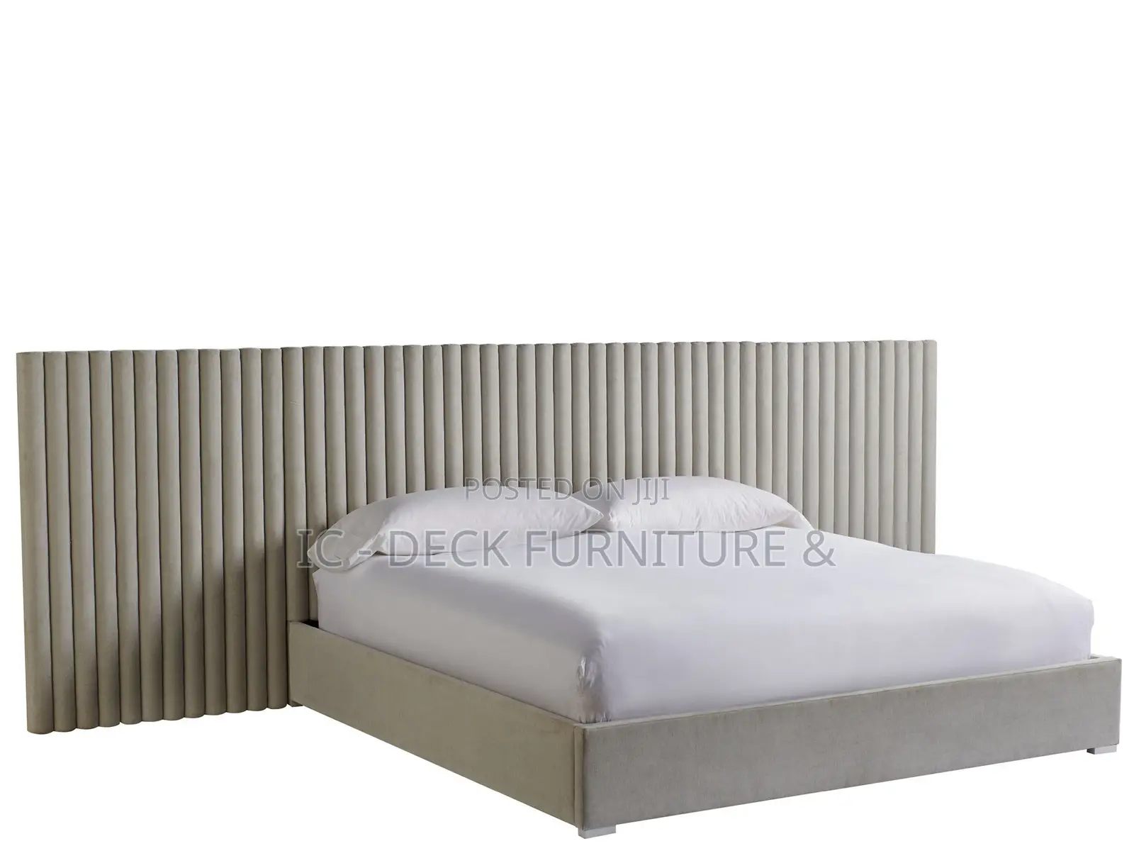 BDF6 Wall Cladding + Decker Cale 6ft X 6ft Double Panel Bed Frame