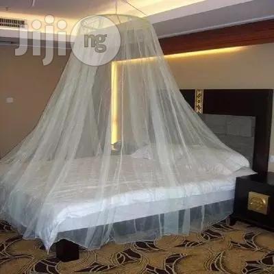 Hanging Treated Mosquito Net for Double Bed - White