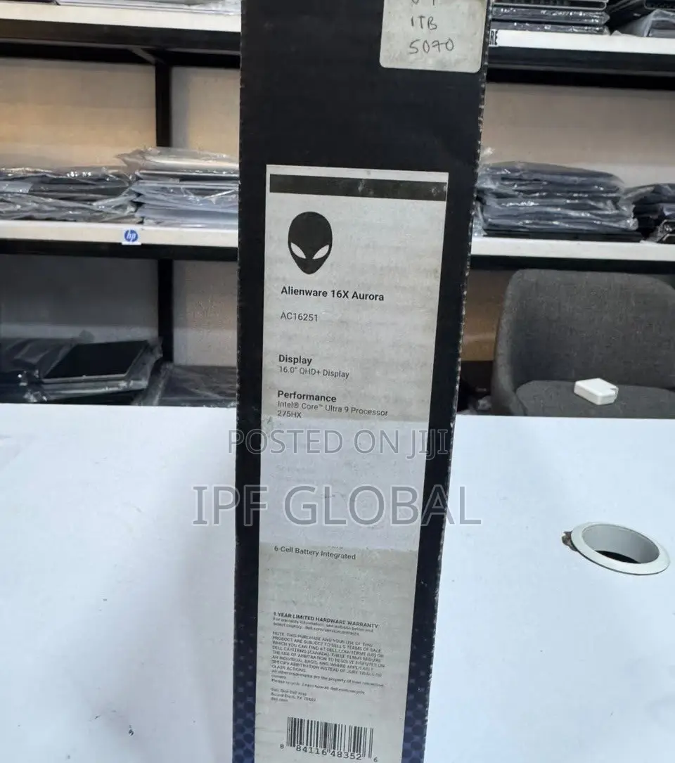 New Laptop Alienware 16x Aurora 32GB Intel Core Ultra 9 SSD 1T