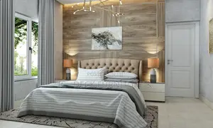 BDF12 Wall Cladding + King Size 6ft X 6ft Upholstered Bed Frame