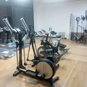 Commercial Cross Trainer Bike With Digital Display