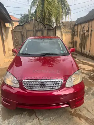 Toyota Corolla 2004 Red