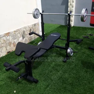 New Weight Lifting Bench With 50kg Dumbbell