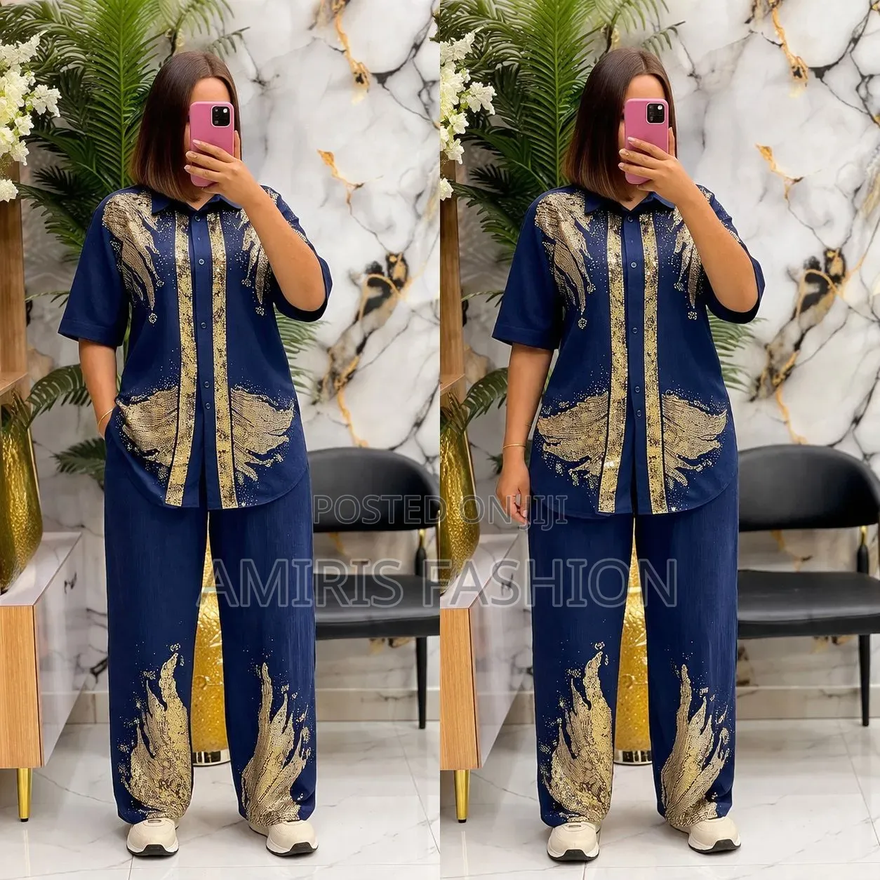 Jeans Stone Two-Piece Trousers