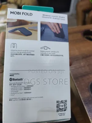 Logitech Mobi Fold Wireless Mouse