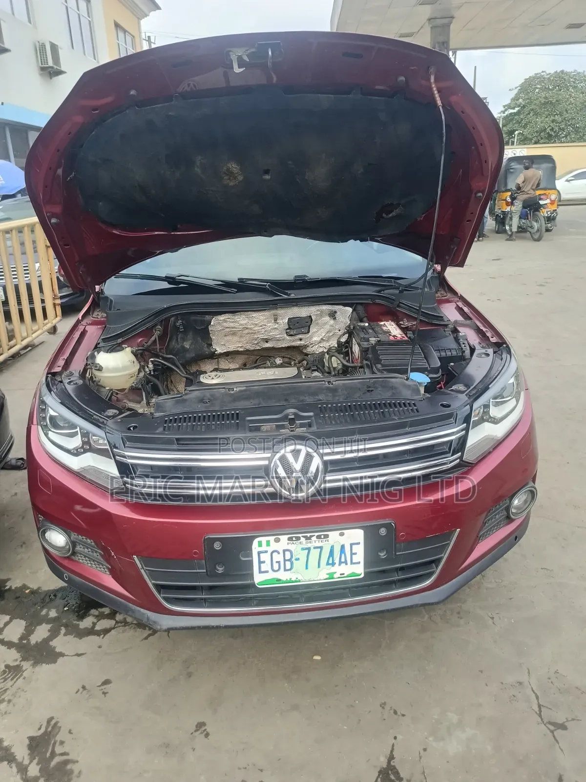 Volkswagen Tiguan 2014 Red